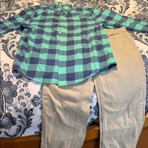 A vineyard vines dress long sleeve and dress pants